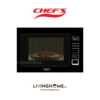 Lò vi sóng Chefs EH MW801B dung tích 25L màu đen sang trọng 1 Lò vi sóng Chefs EH MW801B dung tích 25L màu đen sang trọng