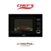 Lò vi sóng Chefs EH MW801B dung tích 25L màu đen sang trọng