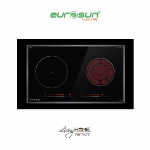 Bếp điện từ Eurosun EU-TE887G 2 vùng nấu cực bền