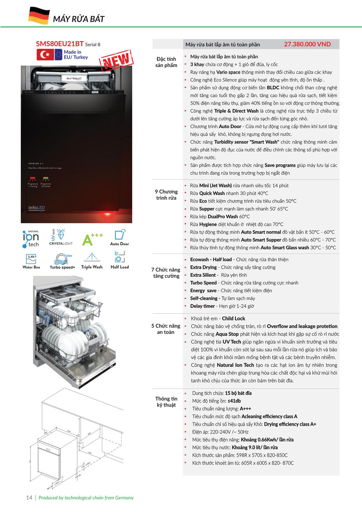 Catalogue Eurosun 35 Catalogue Eurosun - Thiết Bị Nhà Bếp Cao Cấp Đức