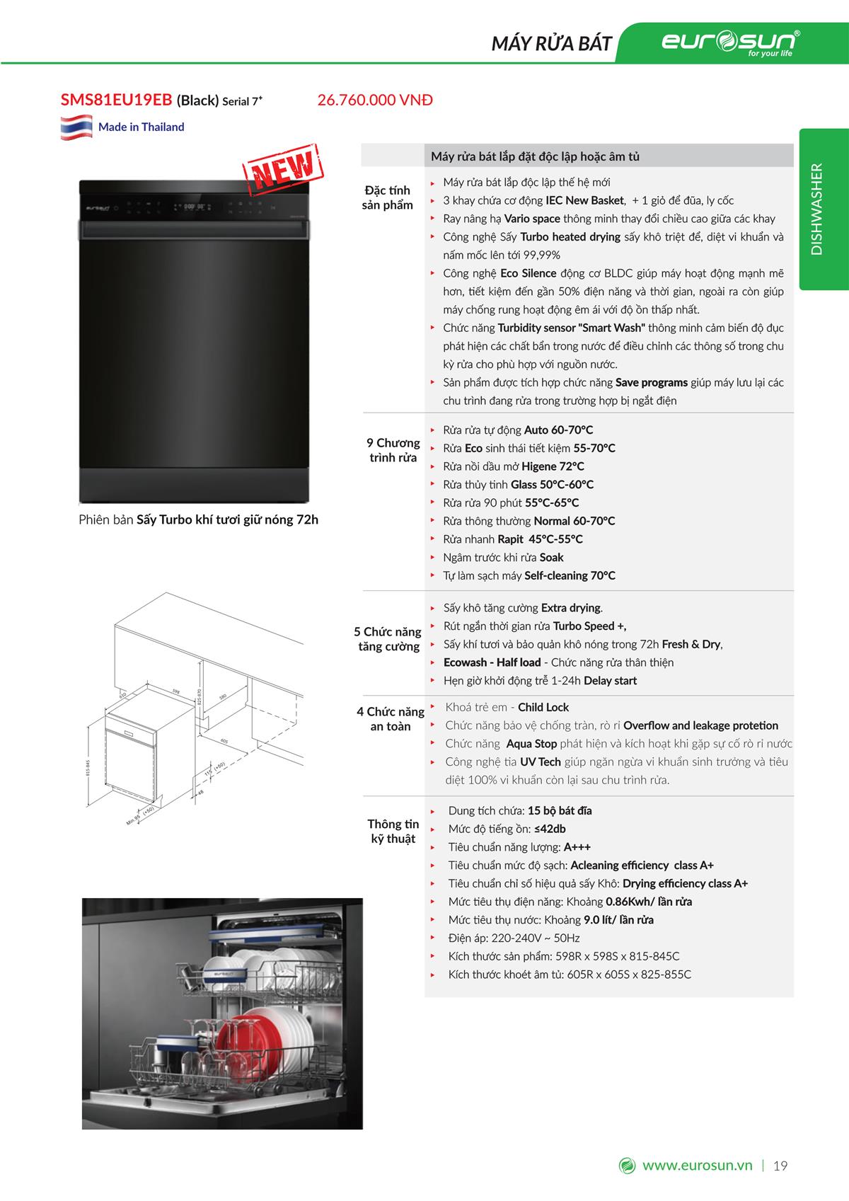 Catalogue Eurosun 40 Catalogue Eurosun - Thiết Bị Nhà Bếp Cao Cấp Đức