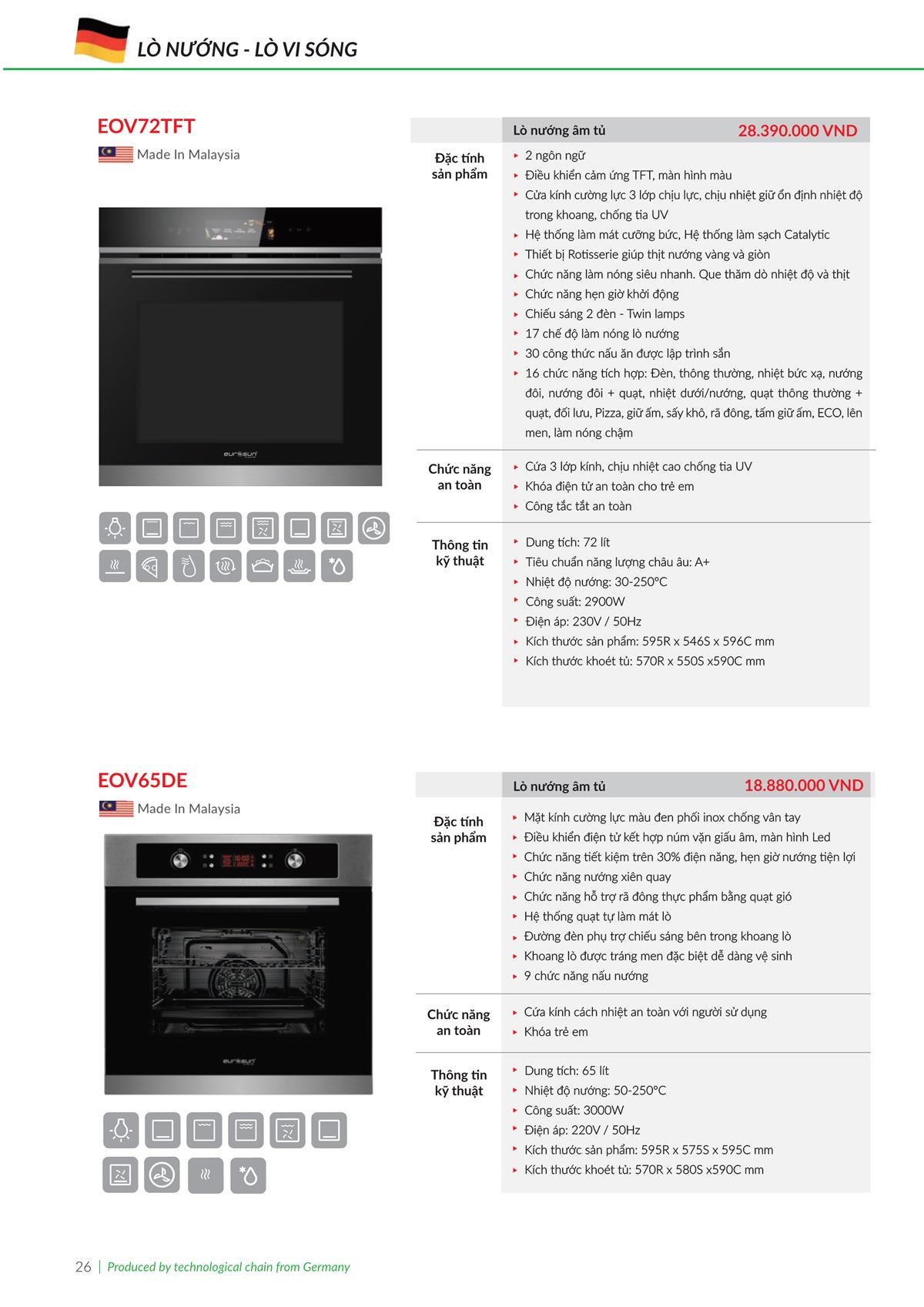 Catalogue Eurosun 47 Catalogue Eurosun - Thiết Bị Nhà Bếp Cao Cấp Đức