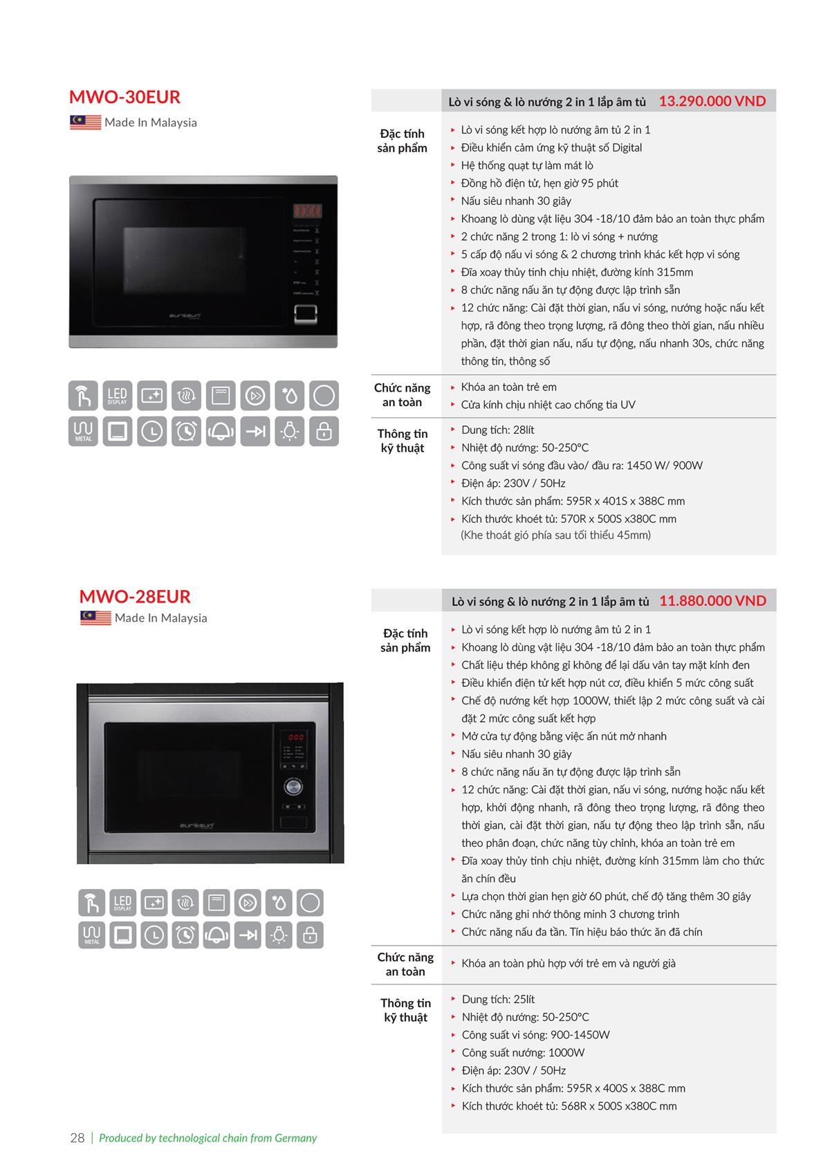 Catalogue Eurosun 49 Catalogue Eurosun - Thiết Bị Nhà Bếp Cao Cấp Đức