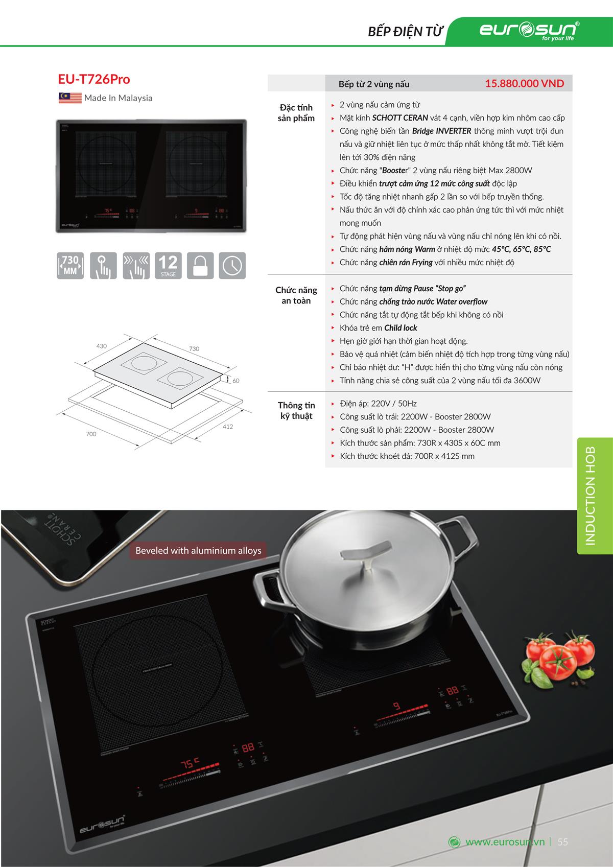Catalogue Eurosun 76 Catalogue Eurosun - Thiết Bị Nhà Bếp Cao Cấp Đức