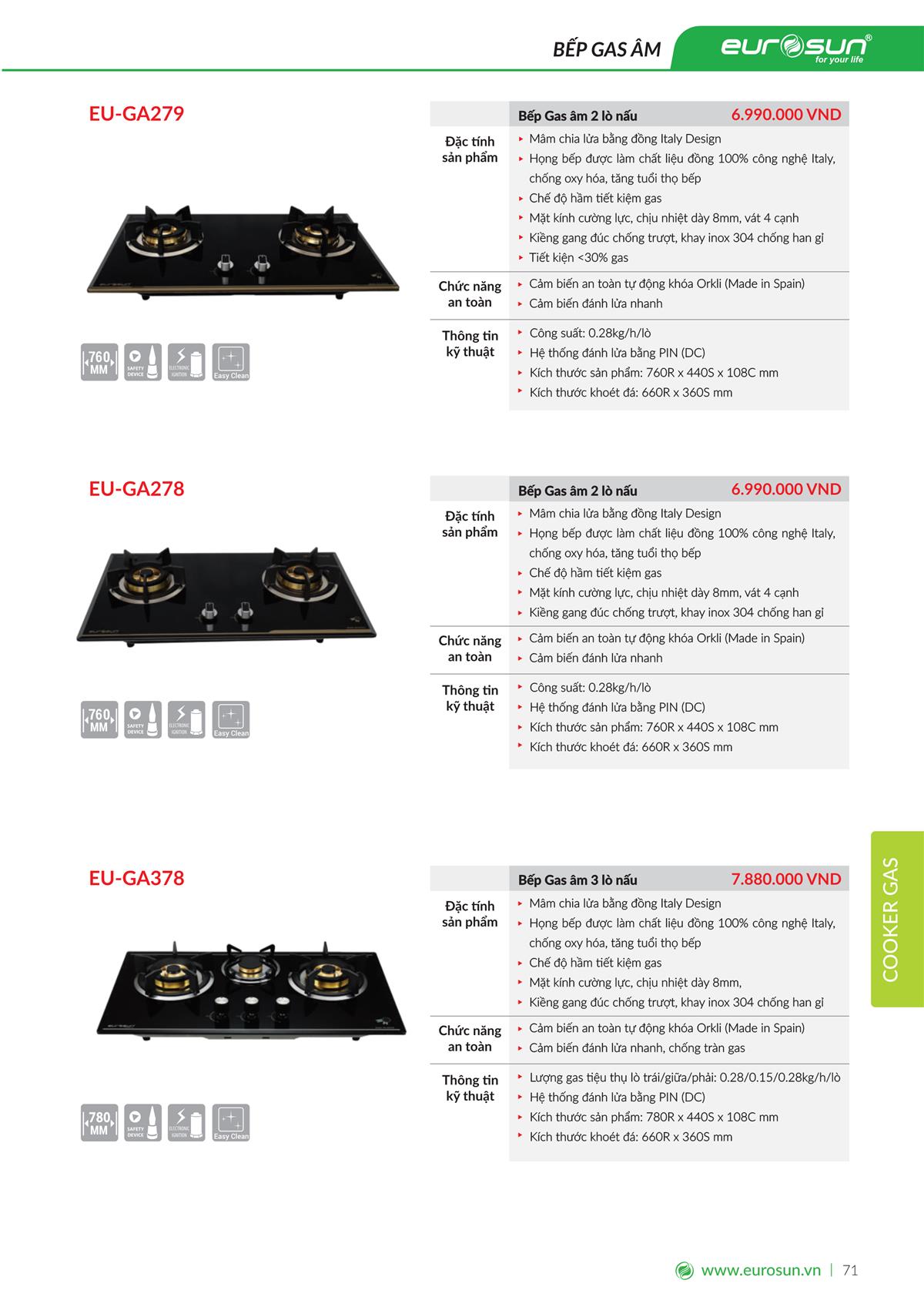 Catalogue Eurosun 92 Catalogue Eurosun - Thiết Bị Nhà Bếp Cao Cấp Đức