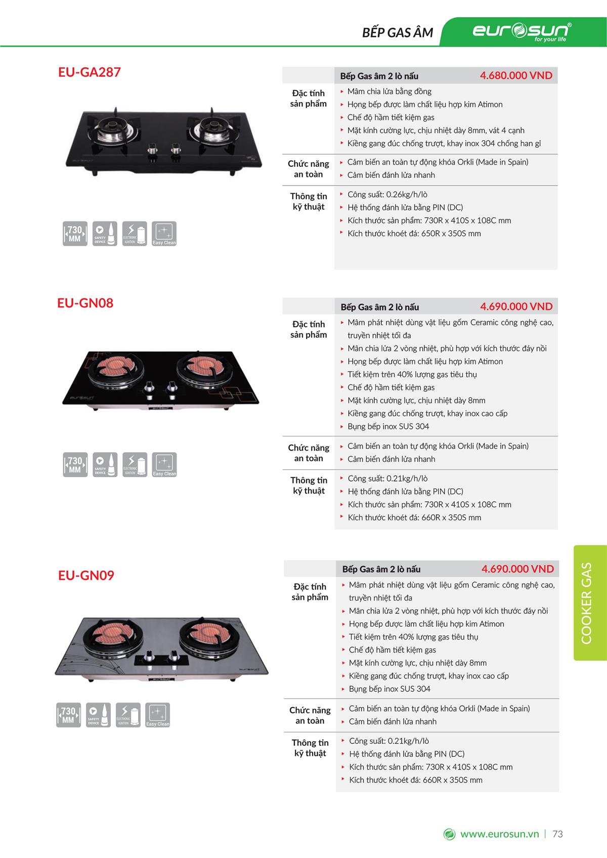 Catalogue Eurosun 94 Catalogue Eurosun - Thiết Bị Nhà Bếp Cao Cấp Đức