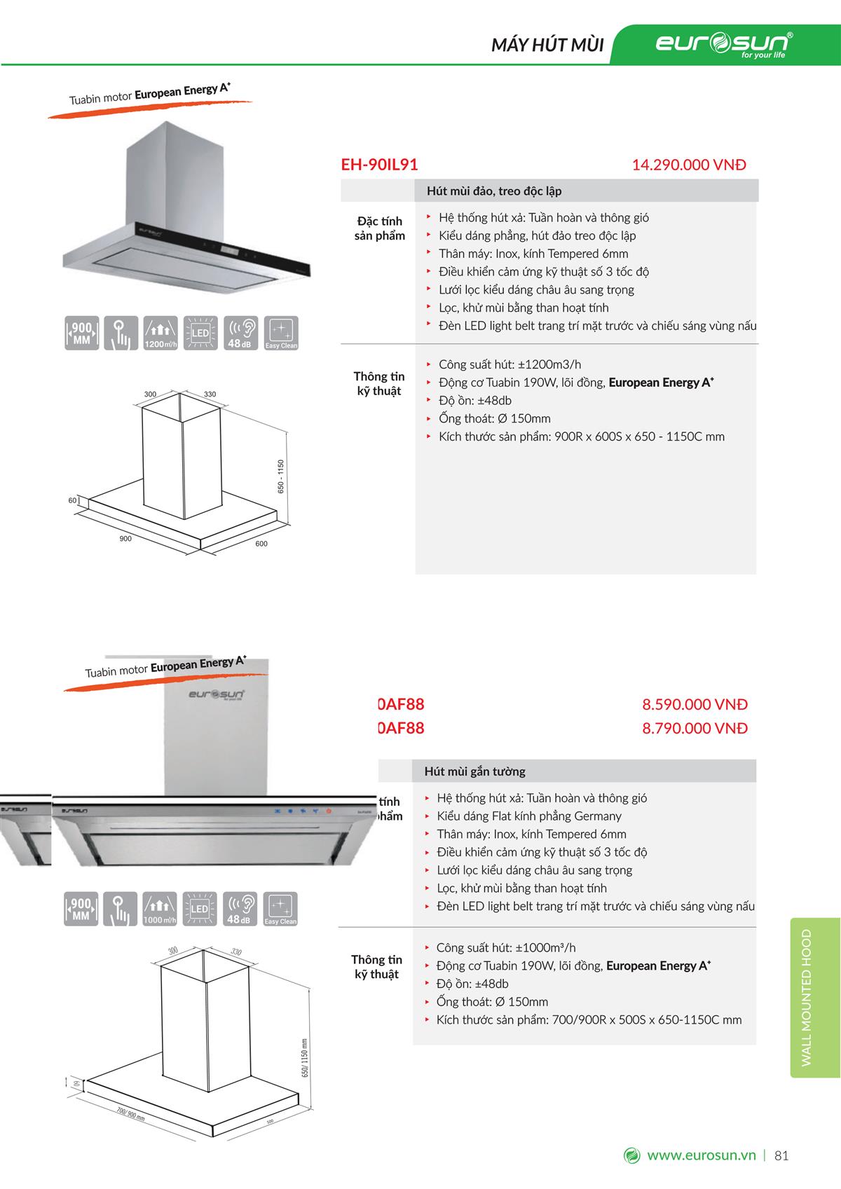 Catalogue Eurosun 102 Catalogue Eurosun - Thiết Bị Nhà Bếp Cao Cấp Đức