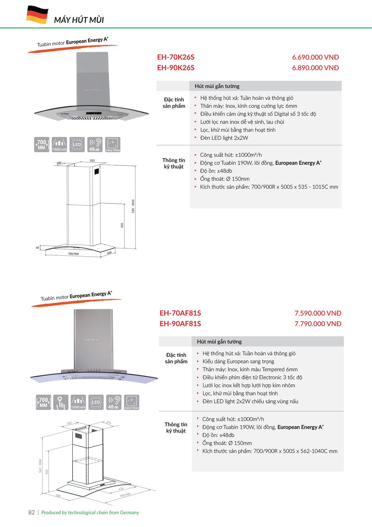 Catalogue Eurosun 103 Catalogue Eurosun - Thiết Bị Nhà Bếp Cao Cấp Đức
