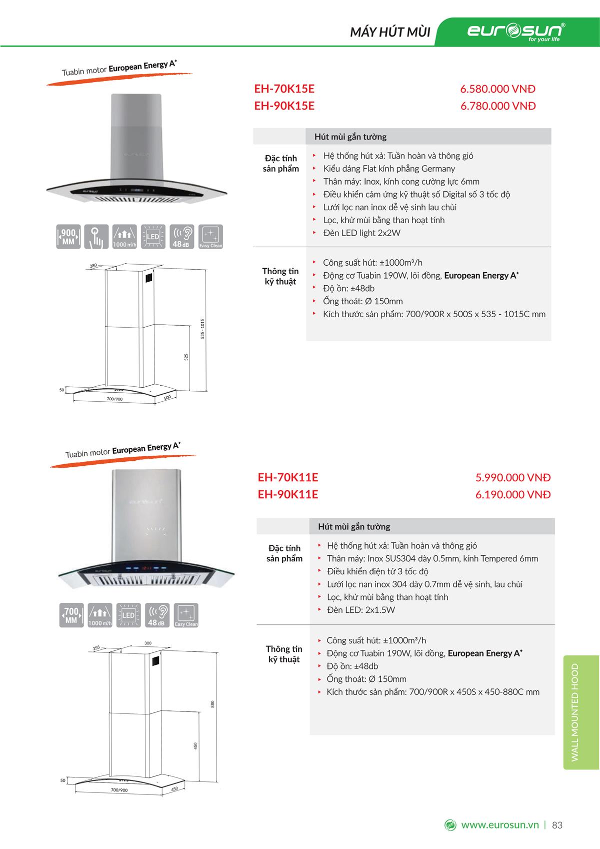 Catalogue Eurosun 104 Catalogue Eurosun - Thiết Bị Nhà Bếp Cao Cấp Đức