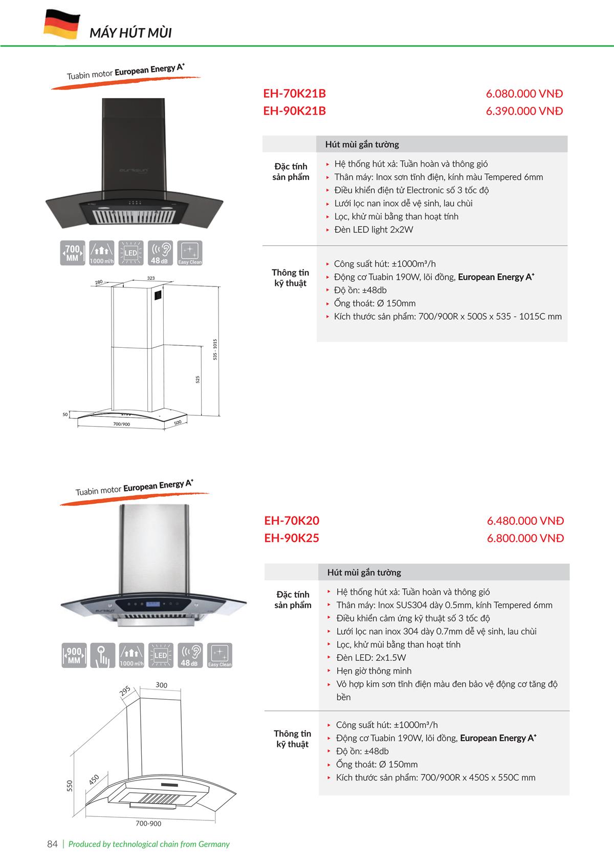 Catalogue Eurosun 105 Catalogue Eurosun - Thiết Bị Nhà Bếp Cao Cấp Đức