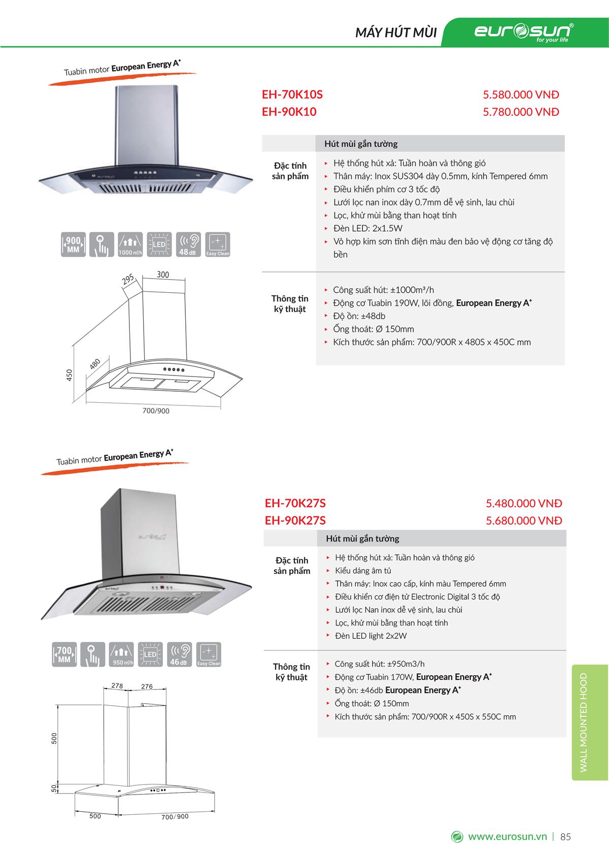 Catalogue Eurosun 106 Catalogue Eurosun - Thiết Bị Nhà Bếp Cao Cấp Đức