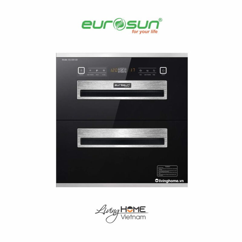 Máy sấy chén Eurosun EU-DS120 âm tủ sang trọng hiện đại