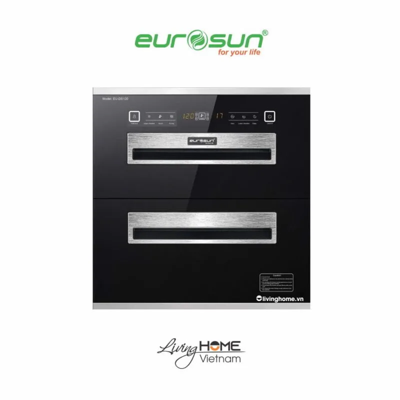 Máy Sấy Chén Bát Eurosun EU-DS120 4 Máy sấy chén Eurosun EU-DS120 âm tủ sang trọng hiện đại