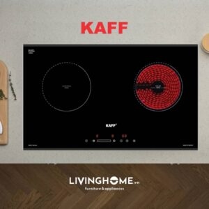 Bếp Điện Từ Kaff KF-EG900IH 73CM 1 Điện 1 Từ Mặt Kính Schott Ceran 16 Bếp Điện Từ Kaff KF-EG900IH