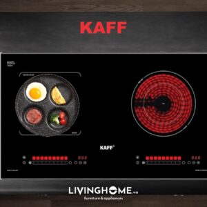 Bếp Điện Từ Kaff KF-EG902IH 70CM 1 Điện 1 Từ Mặt Kính Schott Ceran 13 Bếp Điện Từ Kaff KF-EG902IH