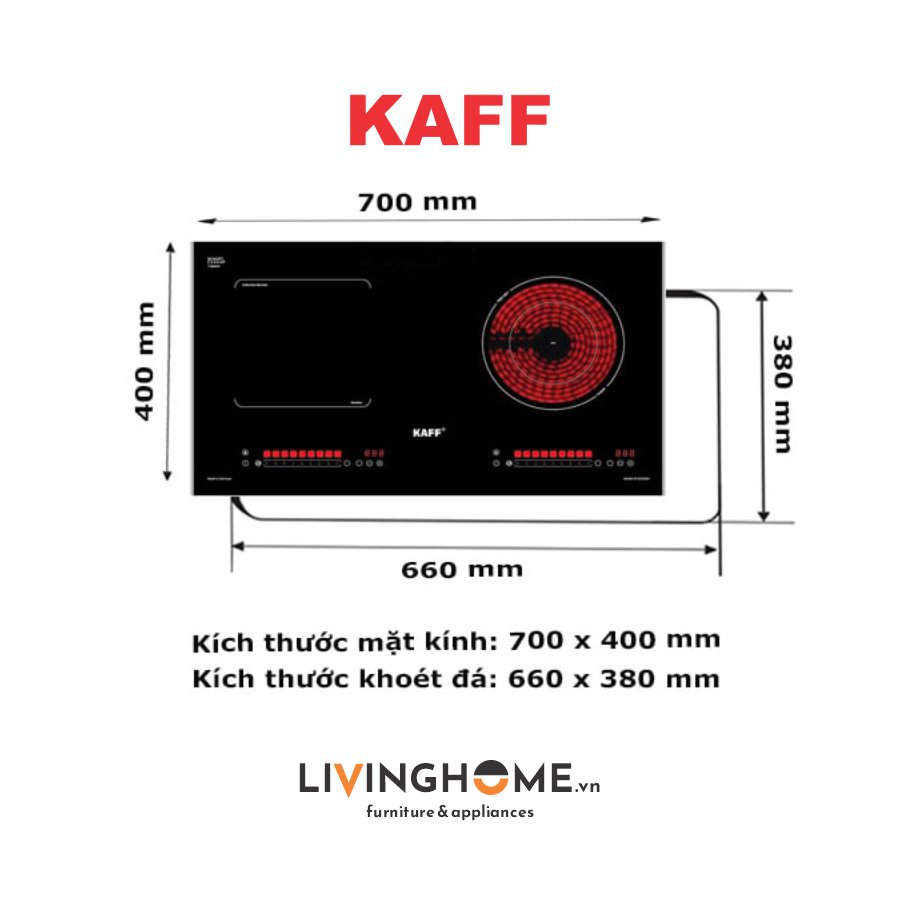Bếp Điện Từ Kaff KF-EG902IH
