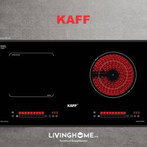 Bếp Điện Từ Kaff KF-EG902IH 70CM 1 Điện 1 Từ Mặt Kính Schott Ceran 14 Bếp Điện Từ Kaff KF-EG902IH