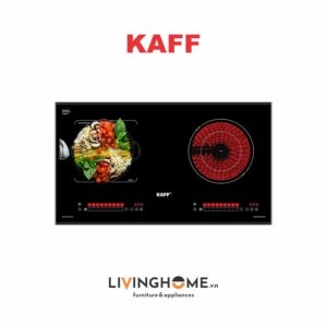 Bếp Điện Từ Kaff KF-EG902IH 70CM 1 Điện 1 Từ Mặt Kính Schott Ceran 11 Bếp Điện Từ Kaff KF-EG902IH