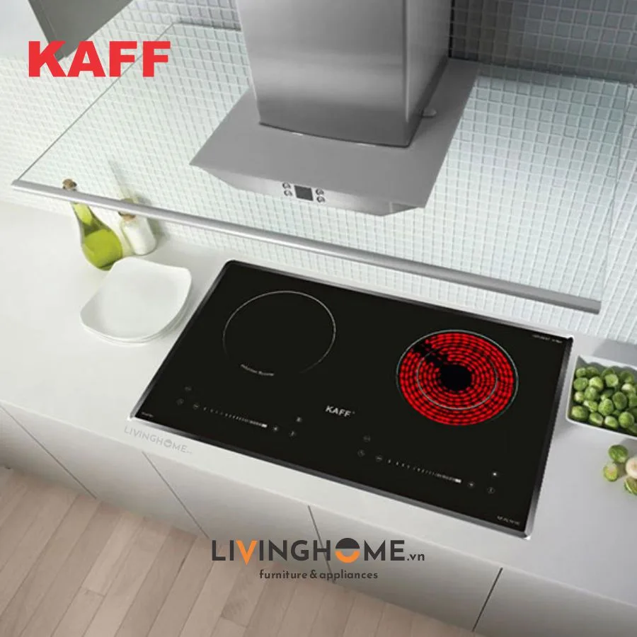 Bếp Điện Từ Kaff KF-FL101IC 73CM 1 Điện 1 Từ 10 Bếp Điện Từ Kaff KF-FL101IC