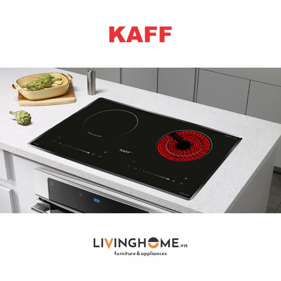 Bếp Điện Từ Kaff KF-FL101IC 73CM 1 Điện 1 Từ 7 Bếp Điện Từ Kaff KF-FL101IC
