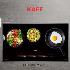 Bếp Điện Từ Kaff KF-IG3001IH 78CM 2 Từ 1 Điện Kính Crystal 15 Bếp Điện Từ Kaff KF-IG3001IH