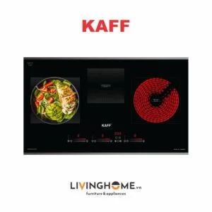 Bếp Điện Từ Kaff KF-IH6003IH 78CM 2 Từ 1 Điện Kính Schott Ceran 9 Bếp Điện Từ Kaff KF-IH6003IH