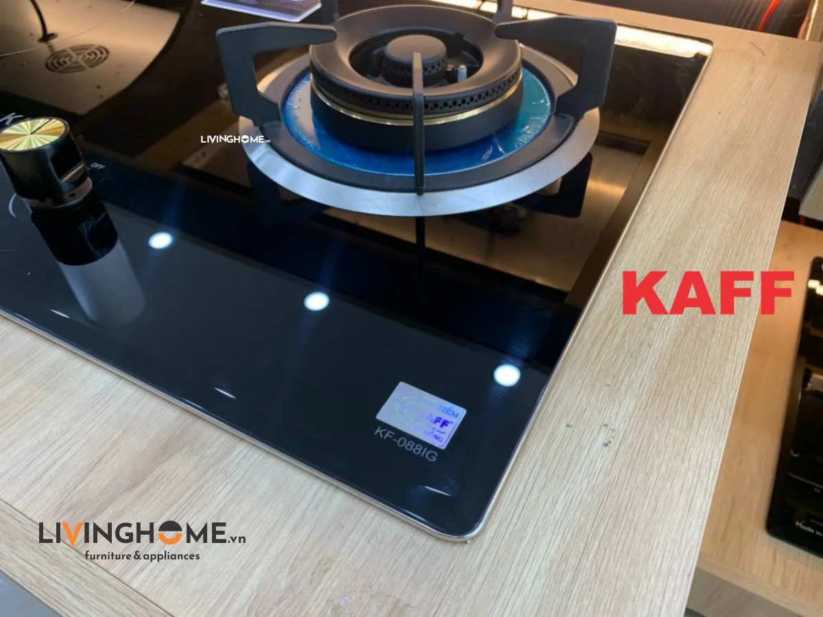 Bếp Gas Kết Hợp Từ Kaff KF-088IG 73CM 1 Từ 1 Gas Mặt Kính Crystal 5 Bếp gas kết hợp từ Kaff KF-088IG