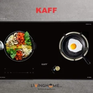 Bếp Gas Kết Hợp Từ Kaff KF-088IG 73CM 1 Từ 1 Gas Mặt Kính Crystal 16 Bếp Gas Kết Hợp Từ Kaff KF-088IG