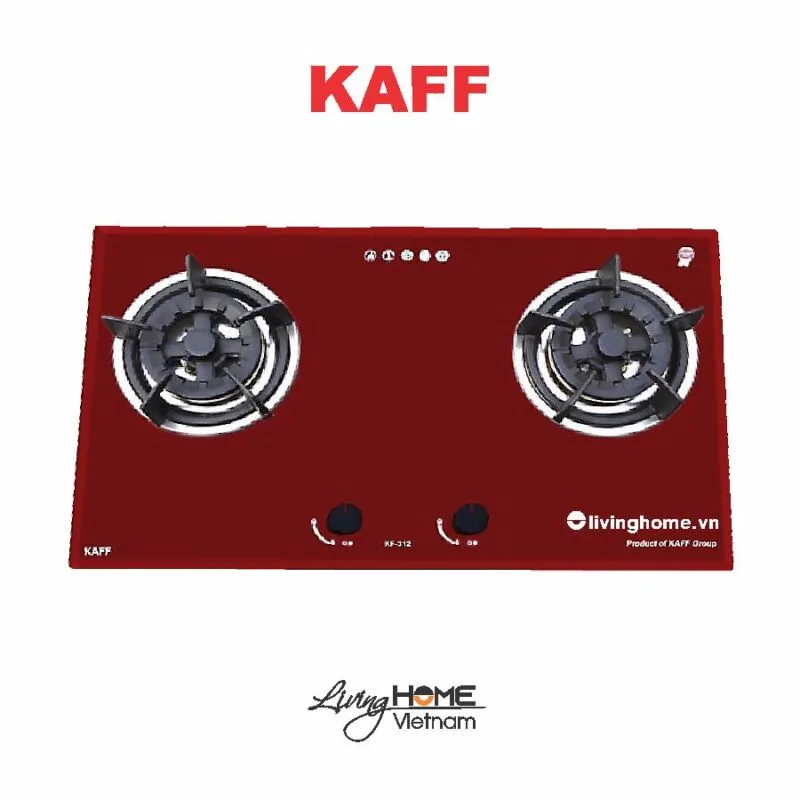 Bếp gas âm Kaff KF-312 NEW kiểu dáng hiện đại 4 Bếp gas âm Kaff KF-312