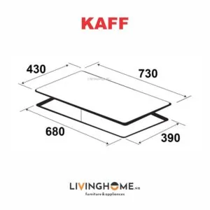 Bếp Từ Kaff KF-FL99II 73CM 2 Từ Mặt Kính Euro Platinum 11 Bếp Từ Kaff KF-FL99II