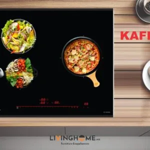 Bếp Từ Kaff KF–HI5468SI 62CM 3 Từ Kính Schott Ceran 14 Bếp Từ KAFF KF–HI5468SI