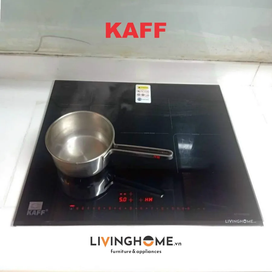 Bếp Từ Kaff KF–HI5468SI 62CM 3 Từ Kính Schott Ceran 21 Bếp Từ KAFF KF–HI5468SI