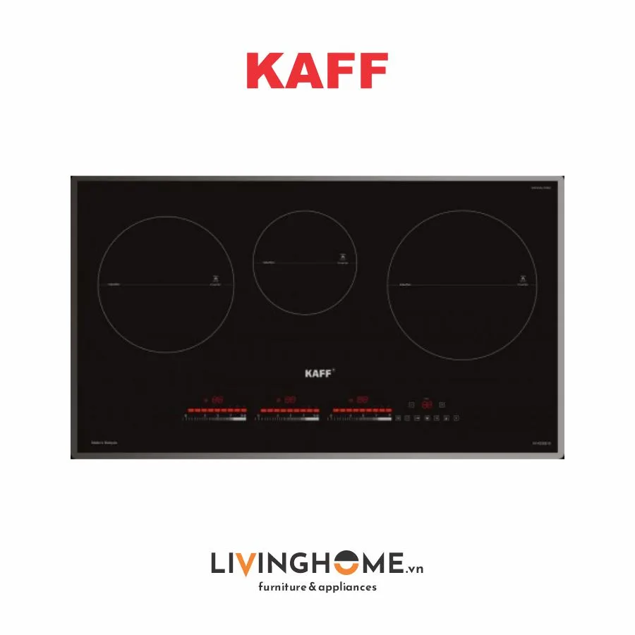 Bếp Từ Kaff KF-IG3001II 78CM 3 Vùng Nấu Mặt Kính Crytal 3 Bếp từ Kaff KF-IG3001II