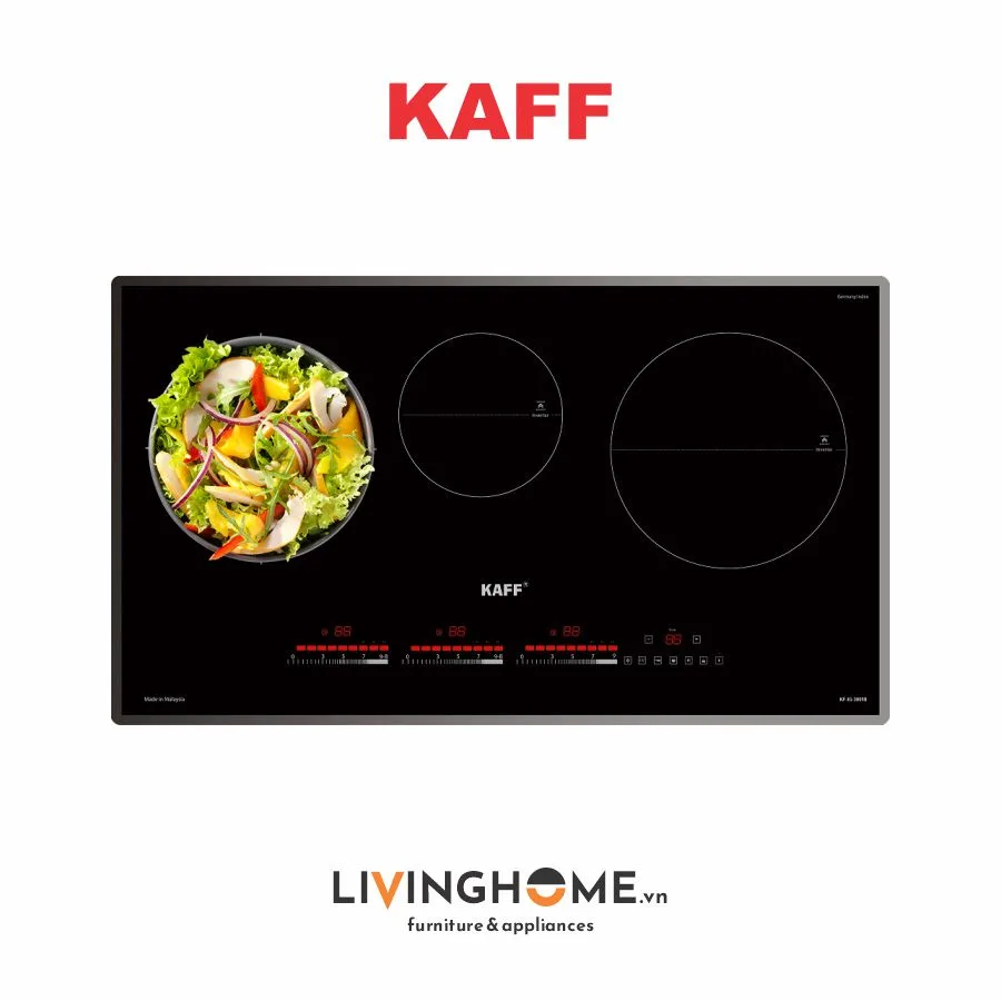 Bếp Từ Kaff KF-IG3001II 78CM 3 Vùng Nấu Mặt Kính Crytal 14 Bếp từ Kaff KF-IG3001II