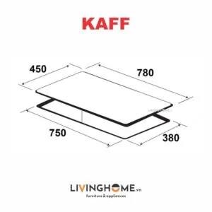 Bếp Từ Kaff KF-IG3001II 78CM 3 Vùng Nấu Mặt Kính Crytal 11 Bếp từ Kaff KF-IG3001II