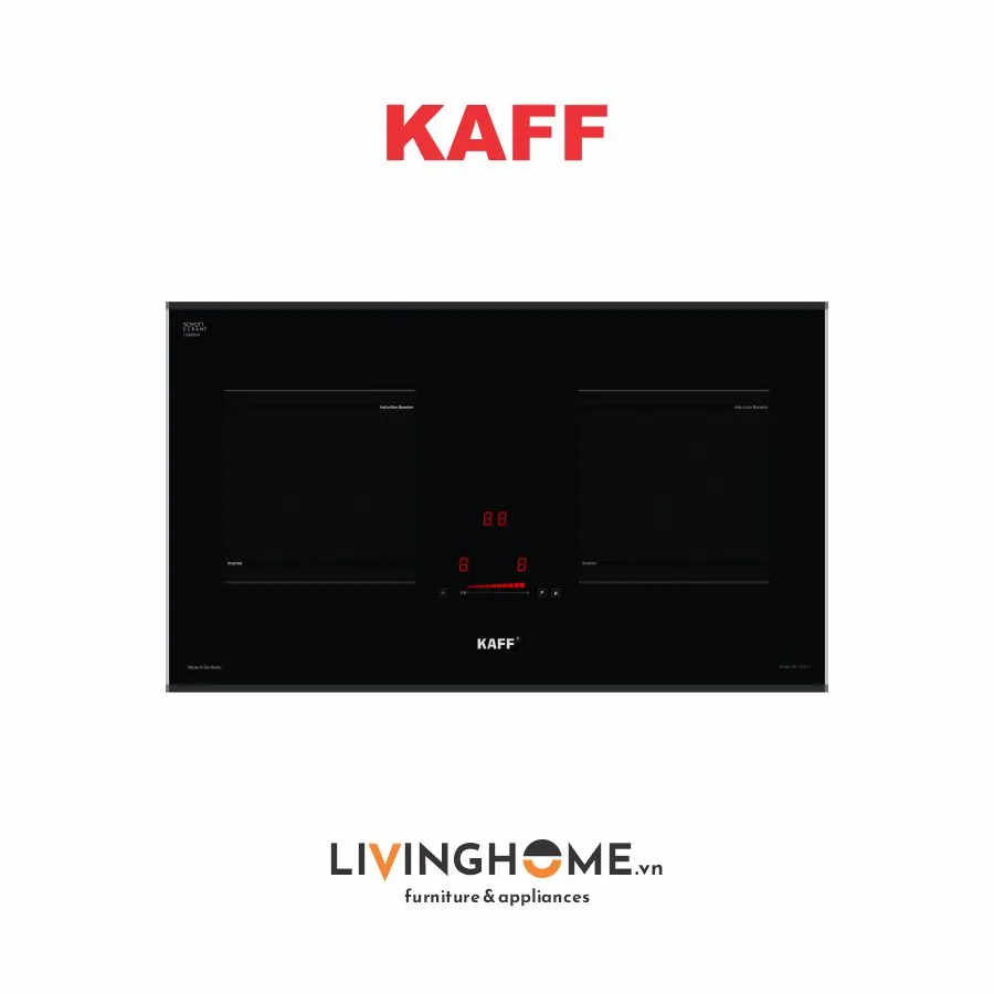 Bếp Từ Kaff KF-IH201II 74CM 2 Từ Mặt Kính Schott Ceran 3 Bếp Từ Kaff KF-IH201II
