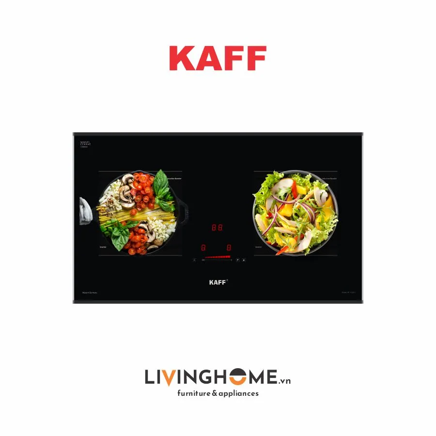 Bếp Từ Kaff KF-IH201II 74CM 2 Từ Mặt Kính Schott Ceran 6 Bếp Từ Kaff KF-IH201II
