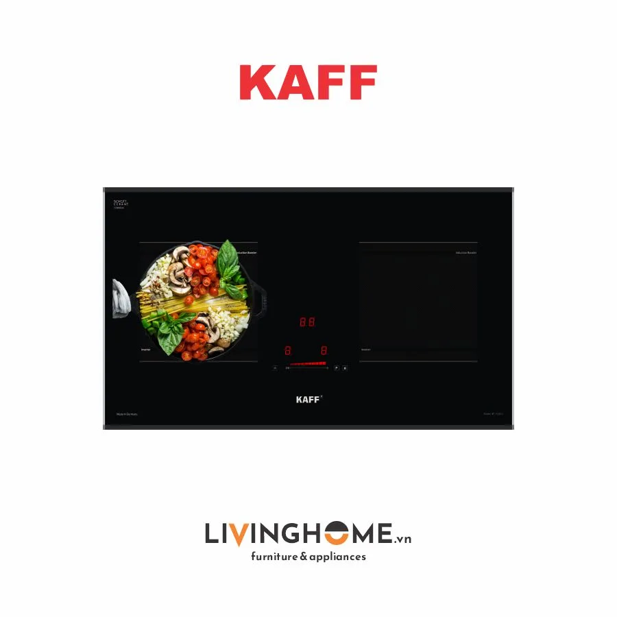 Bếp Từ Kaff KF-IH201II 74CM 2 Từ Mặt Kính Schott Ceran 4 Bếp Từ Kaff KF-IH201II