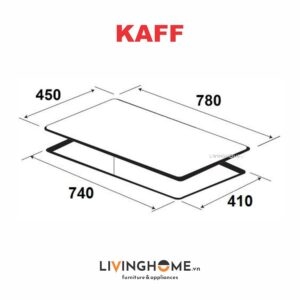 Bếp Từ Kaff KF-IH6003II 78CM 3 Từ Mặt Kính Schott Ceran 11 Bếp Từ KAFF KF-IH6003II
