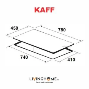 Bếp Từ Kaff KF-IH6003II 78CM 3 Từ Mặt Kính Schott Ceran 11 Bếp Từ KAFF KF-IH6003II