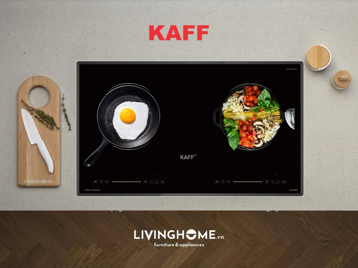Bếp Từ Kaff KF-SD300II 73CM 2 Từ Kính Crystal 17 Bếp Từ Kaff KF-SD300II