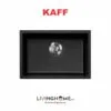 Chậu rửa chén Kaff GRANITE KF-MONDX-6845 đen sang trọng 2 Chậu rửa chén Kaff GRANITE KF-MONDX-6845 đen sang trọng