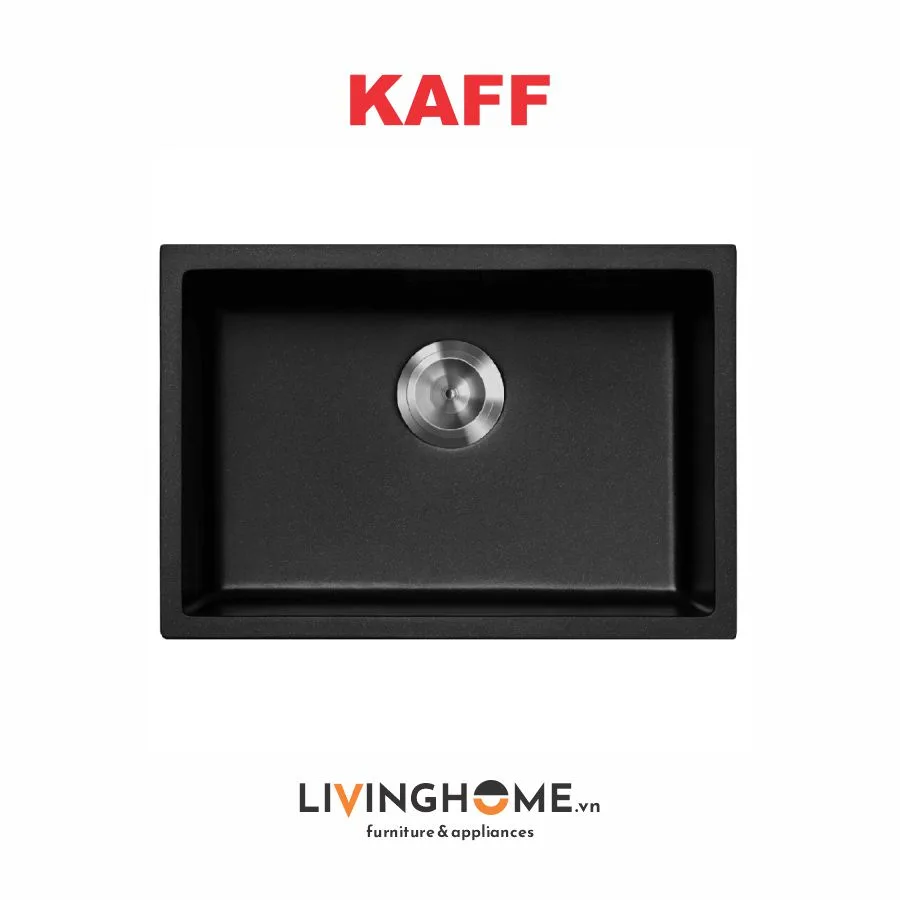 Chậu rửa chén Kaff GRANITE KF-MONDX-6845 đen sang trọng 3 Chậu rửa chén Kaff GRANITE KF-MONDX-6845 đen sang trọng