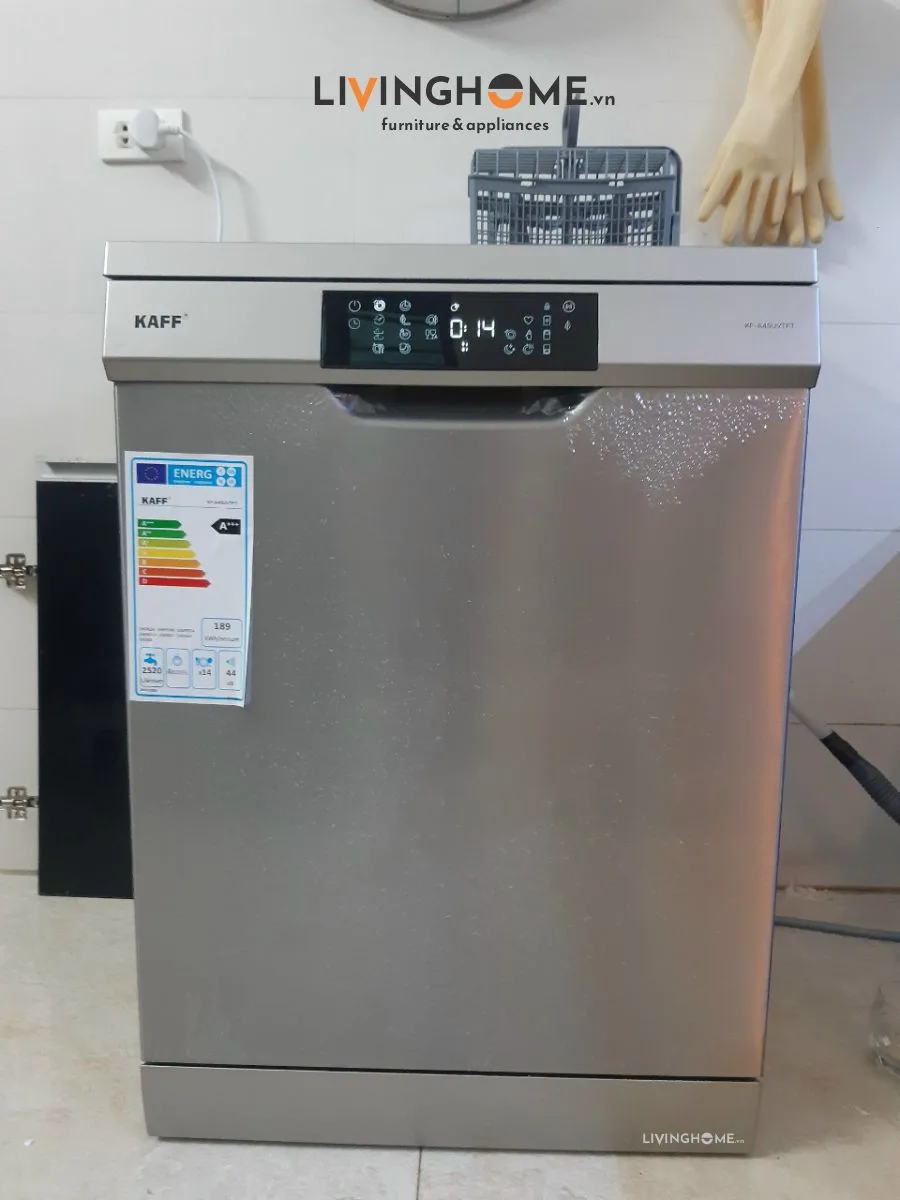 Máy Rửa Chén Kaff KF-A45UVTFT 15 Bộ Bán Âm 13 Máy rửa chén Kaff KF-A45UVTFT