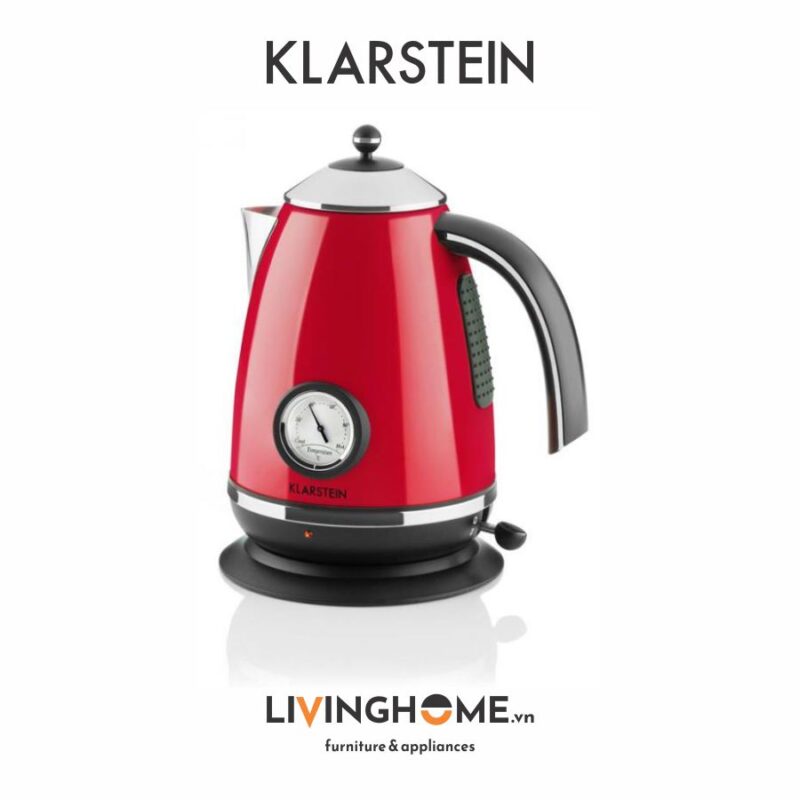 Ấm siêu tốc Klarstein KL-AQUAVITA Red