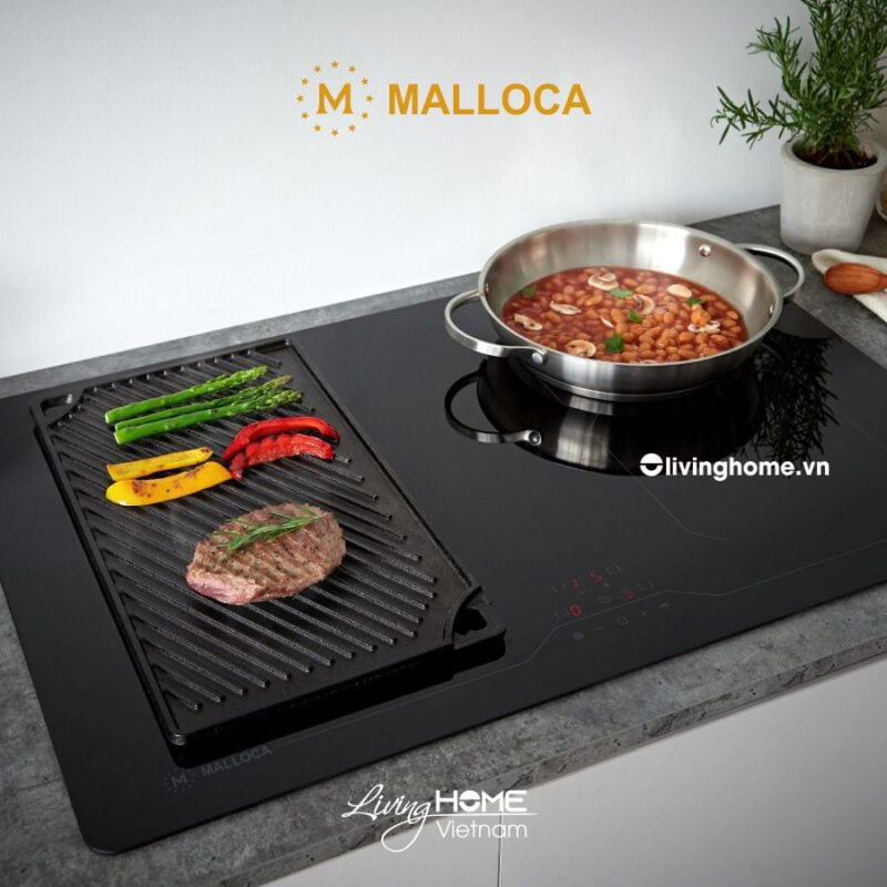 Bếp từ Malloca MI-784 ITG sẽ làm căn bếp của bạn thêm sang trọng, tối ưu hóa không gian ngôi nhà