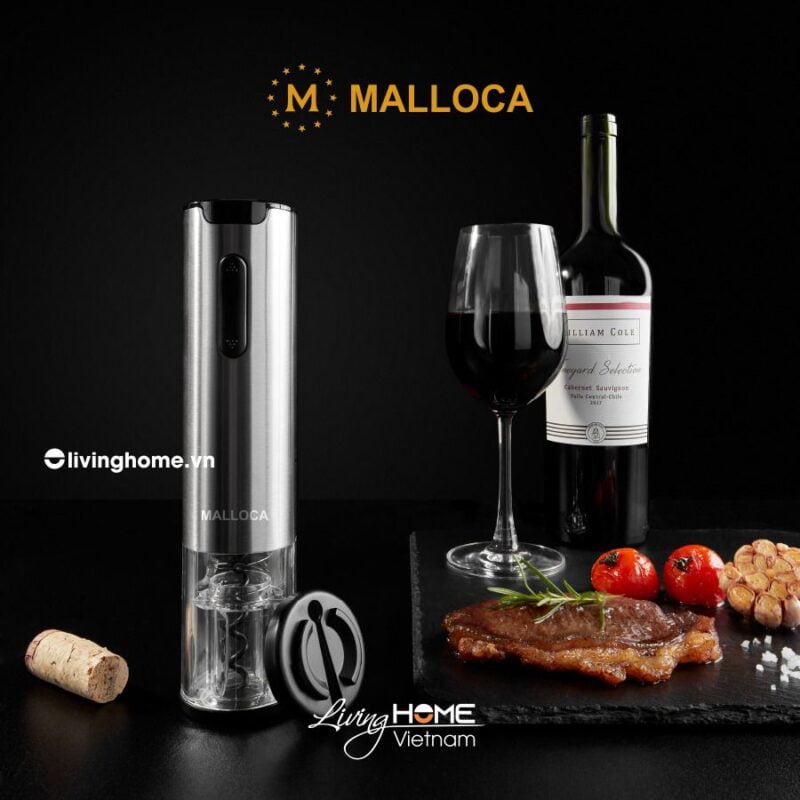 Bộ dụng cụ khui rượu Malloca MWO-KP3 hiện đại đa năng