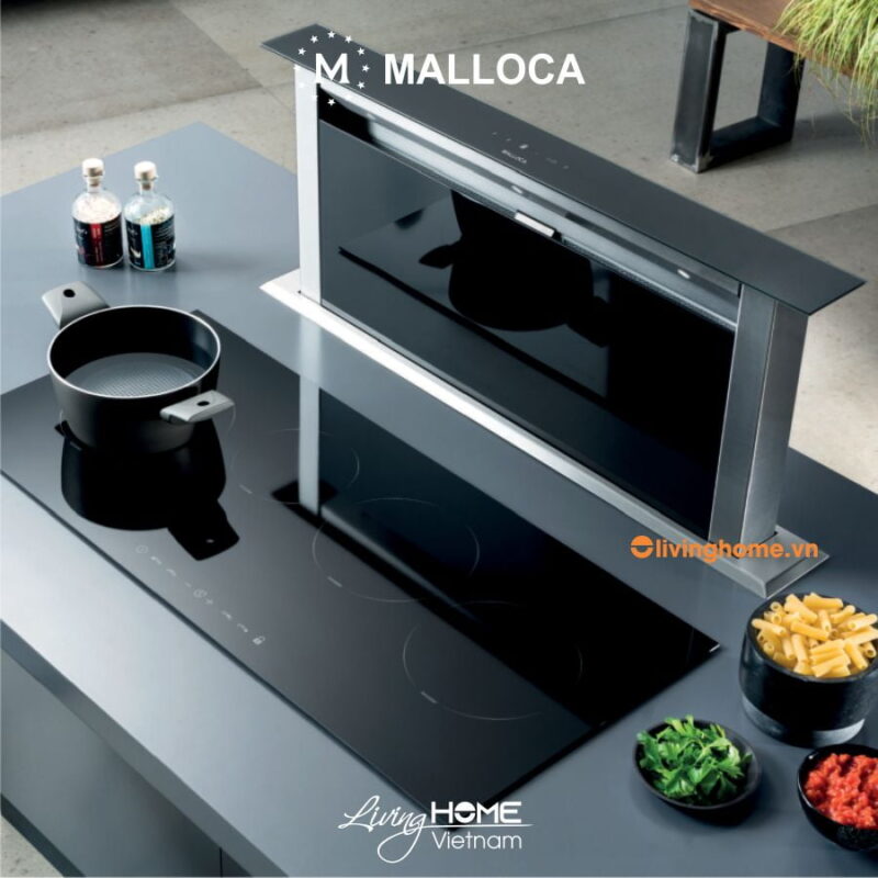 Máy hút mùi âm bàn Malloca K-3410DR nhìn đơn giản mà sang trọng và đặc biệt không tốn quá nhiều diện tích