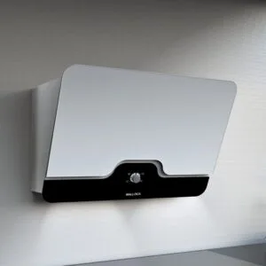 Máy hút mùi Malloca DRIVE F-152W gắn tường trắng kết hợp đen đẹp hoàn mỹ