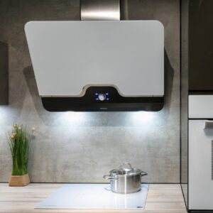 Máy hút mùi Malloca DRIVE F-152W gắn tường trắng kết hợp đen đẹp hoàn mỹ 9 Máy hút mùi Malloca DRIVE F-152W gắn tường trắng kết hợp đen đẹp hoàn mỹ